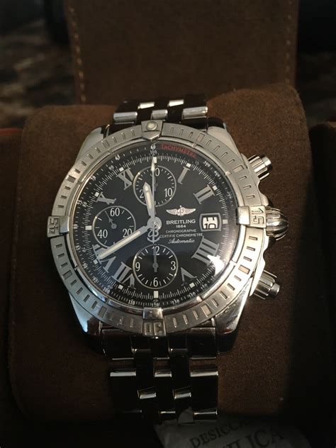 breitling 1984 chronometre certifie|breitling 1884 chronograph watch.